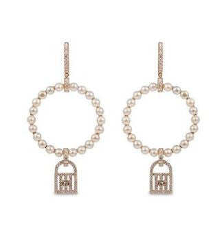 Lock Earrings
